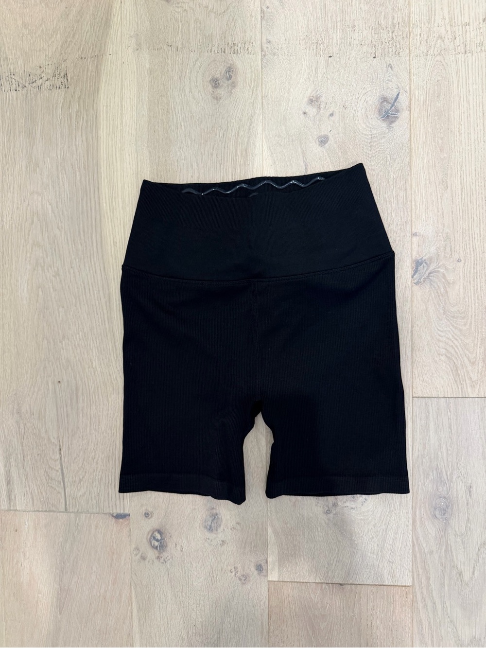 Spiritual Gangster Black High-Rise Bike Shorts